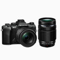 OM SYSTEM OM-5 Mark II Camera with 12-45mm f/4 Lens (Black) & 40-150mm f/4 Lens