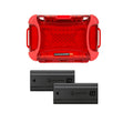 Sony NPSA100 SA-Type 2670 mAh Rechargeable Battery Pack (2-Pack) with Waterproof Large Hard Case
