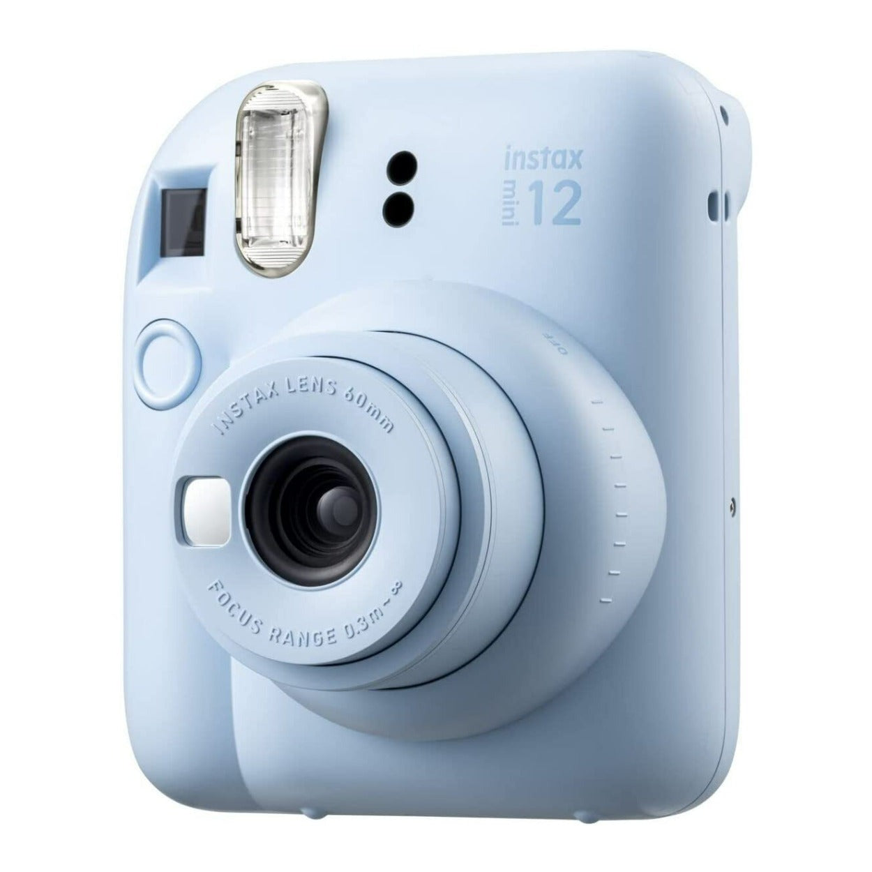 Fujifilm Instax Mini 12 Easy-To-Use Instant Camera with Flash and Close-Up Mode (Pastel Blue)
