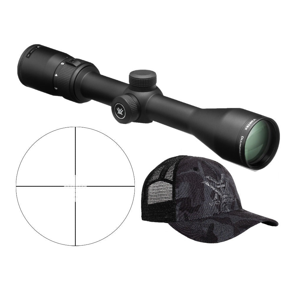 Vortex Diamondback 3-9x40 Riflescope (Dead-Hold BDC MOA Reticle) with Vortex Cap