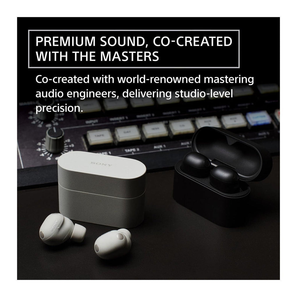 Sony WF-1000XM6 Wireless Earbuds (Black) with Accessories Bundle