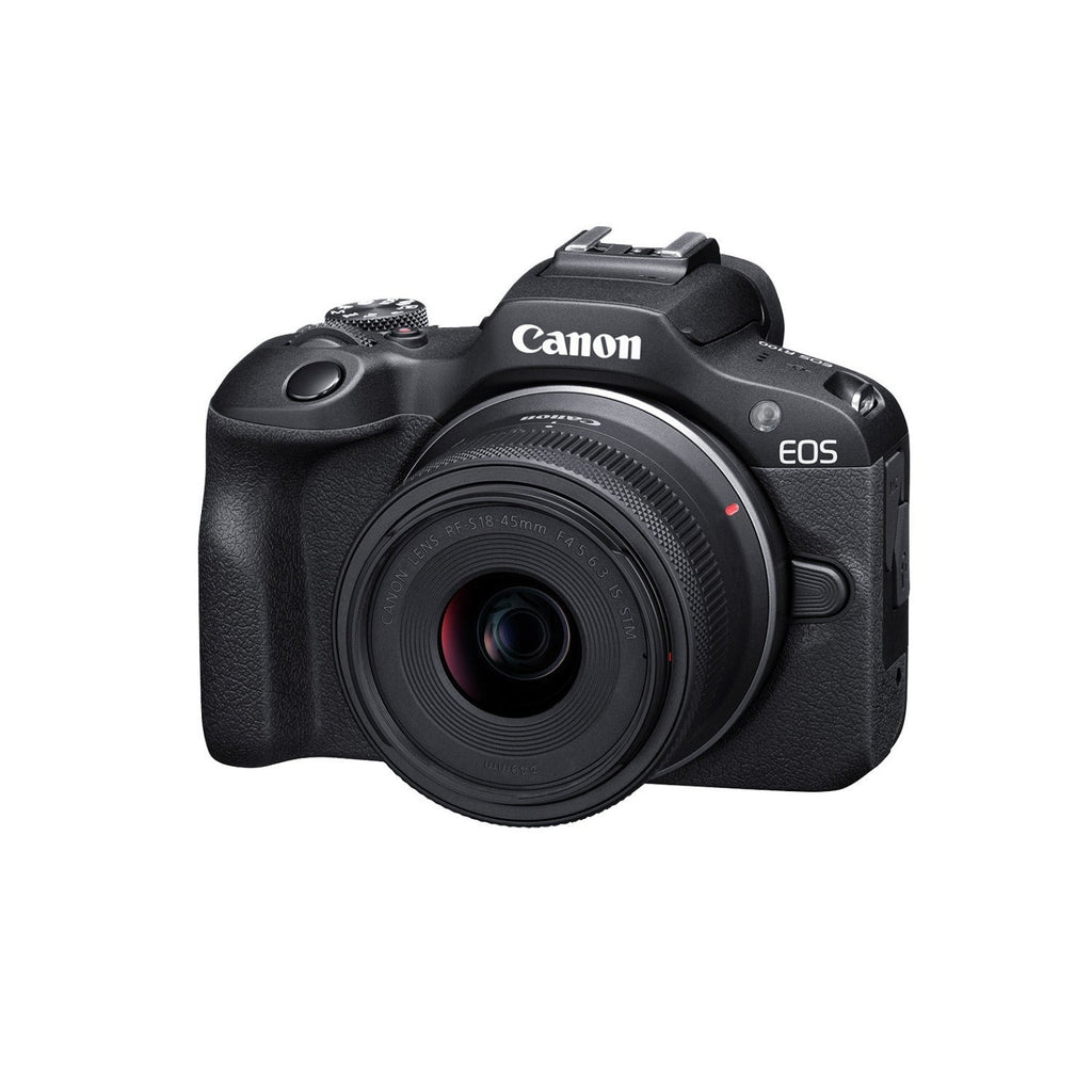 Canon EOS R100 Mirrorless Camera with 18-45mm Lens Bundle