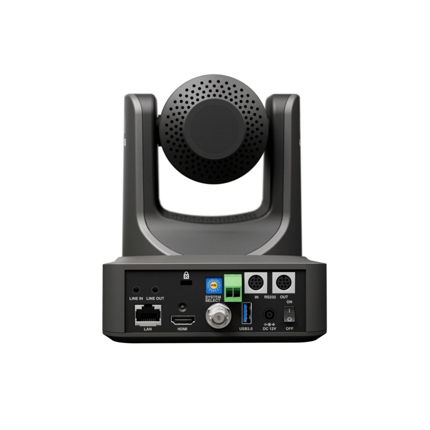 Atomos A-Eye 4K PTZ Camera - 12x Optical Zoom, UHD 1/2.8-inch CMOS Sensor, AI Auto-Tracking (Black)