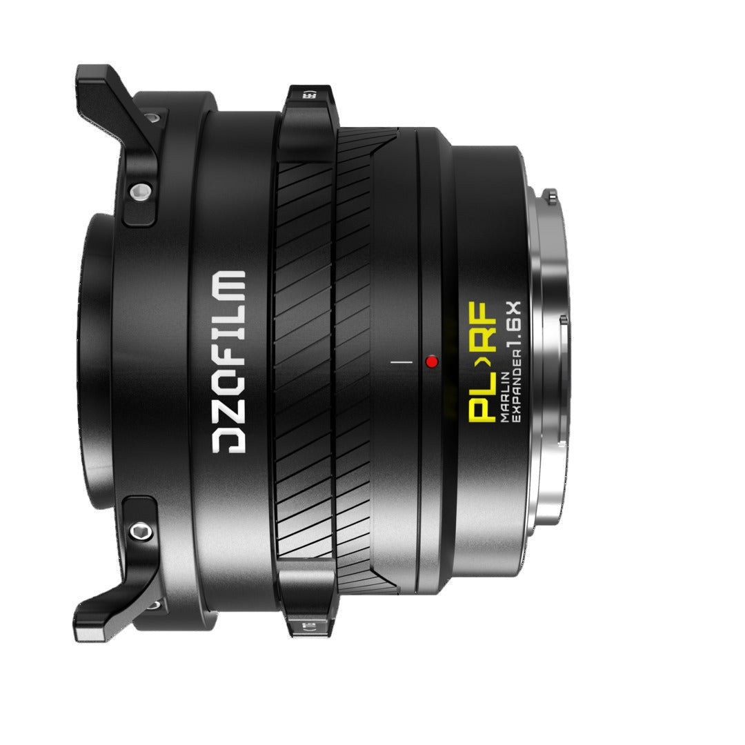 DZOFilm Marlin 1.6x Expander for PL Lens to RF-Mount Camera with Aluminum Alloy Construction (Black)