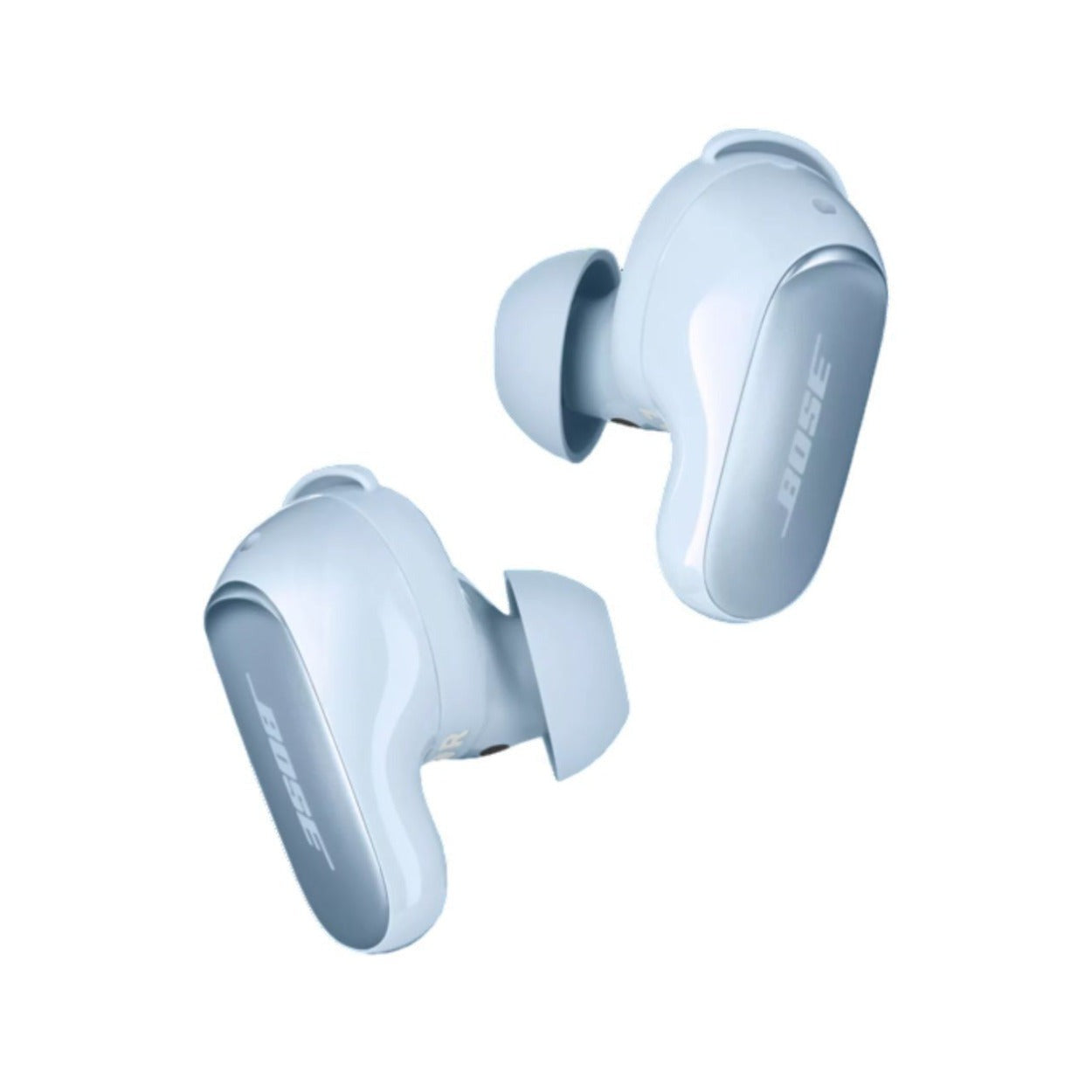 Bose QuietComfort Ultra Noise-Canceling Wireless In-Ear Earbuds with Touch Controls (Moonstone Blue)