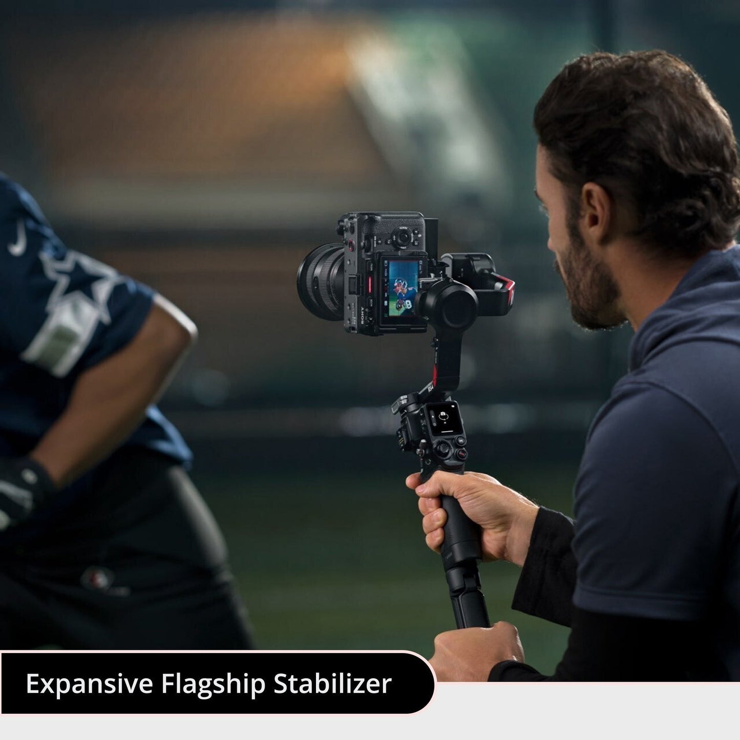 DJI RS 4 Gimbal Stabilizer Combo with Joystick Mode Switch and High-Capacity Battery Grip Bundle