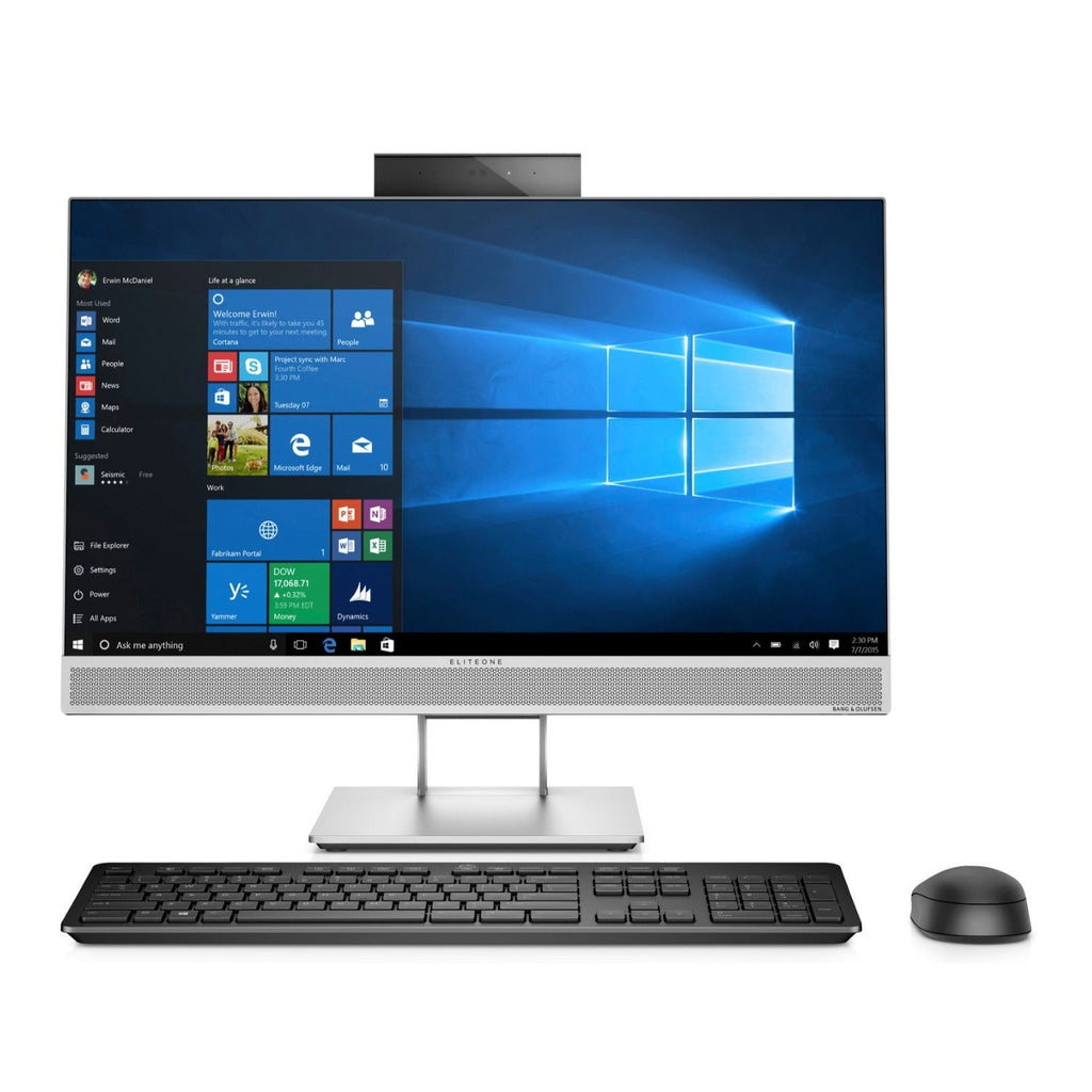 HP EliteOne 800 G4 23.8" FHD Touch All-in-One PC, Intel Core i7-8700, 8GB RAM, 256GB SSD, Windows 10 Pro (Certified Refurbished)