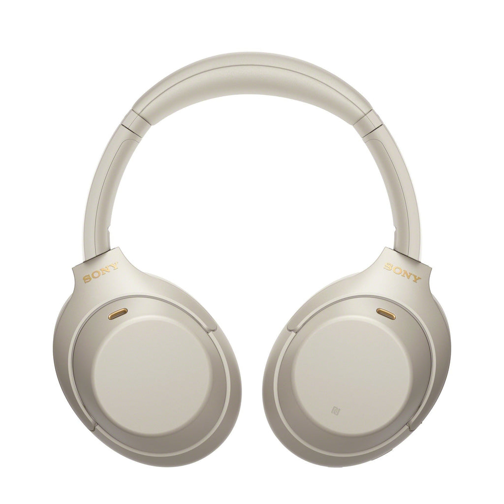 Sony WH-1000XM4 Wireless Noise Canceling Over-Ear Headphones (Silver) (Used)