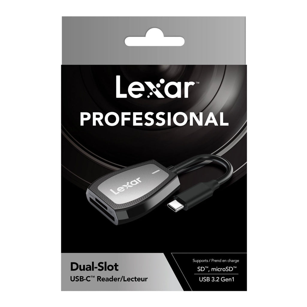 Lexar Professional USB Type-C Dual-Slot Card Reader