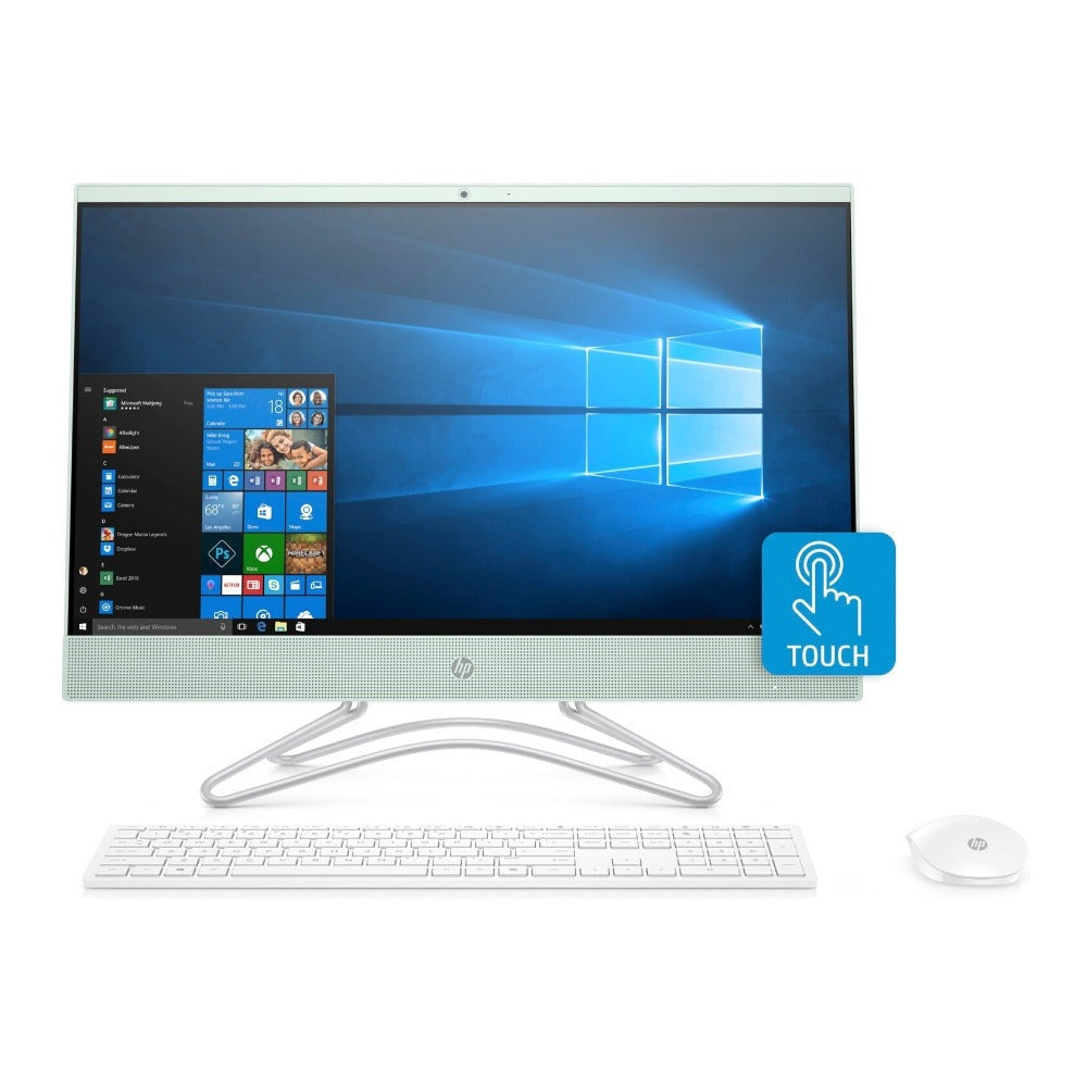HP 24-F0032CY 23.8" FHD IPS Touch All-in-One PC, AMD A9-9425, 4GB RAM, 1TB HDD, Windows 10 (Certified Refurbished)