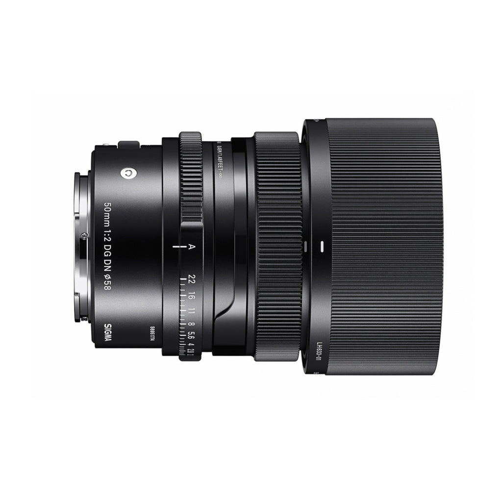 Sigma 50mm F2 DG DN Contemporary Lens for Sony E Mount w/Camera Bag Bundle
