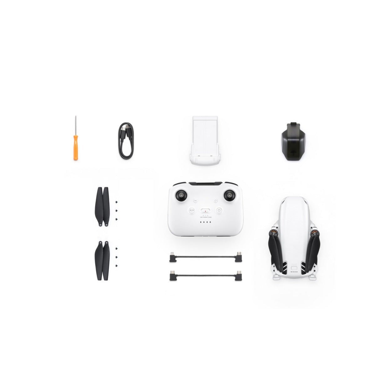 SKYROVER S1 Mini Camera Drone (White) Bundle with Carrying Case and Accessories