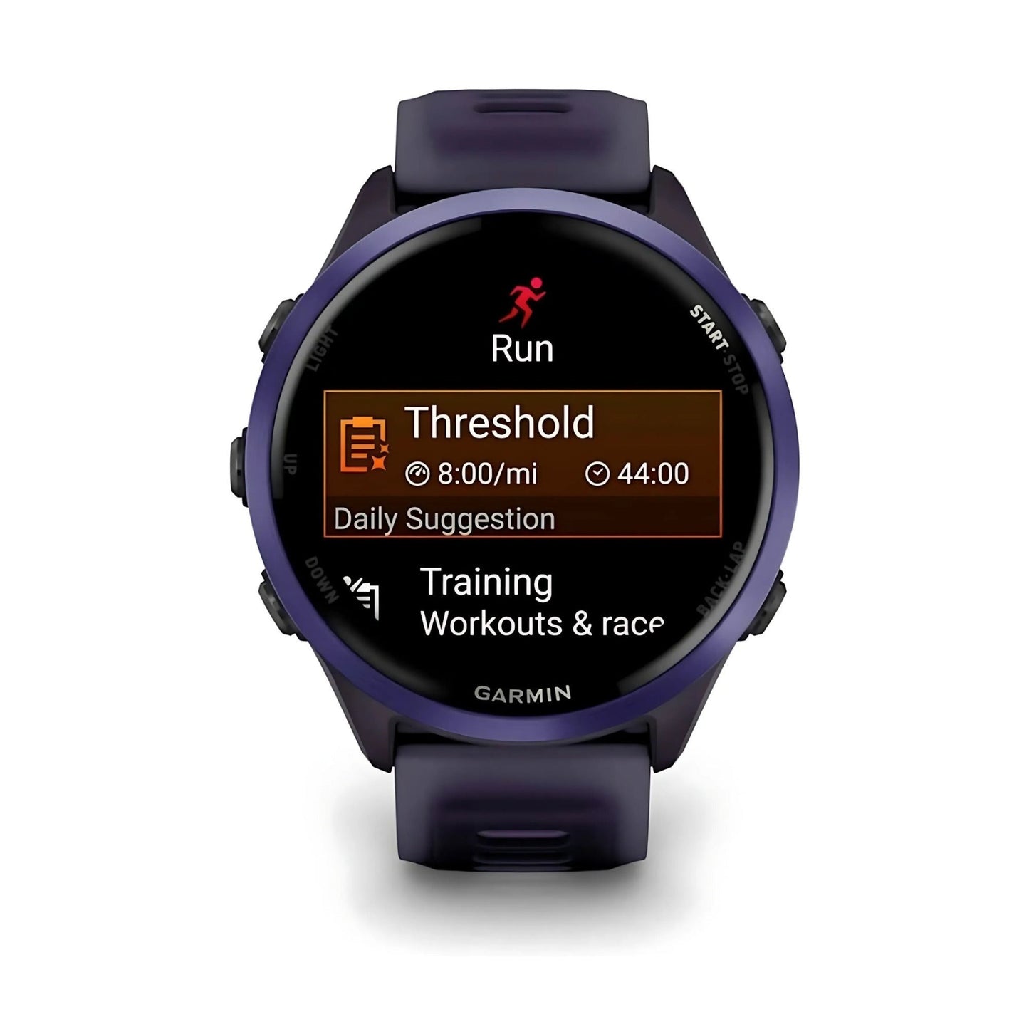 Garmin Forerunner 570 - 47mm Indigo Aluminum Bundle with Clip-On Flashlight