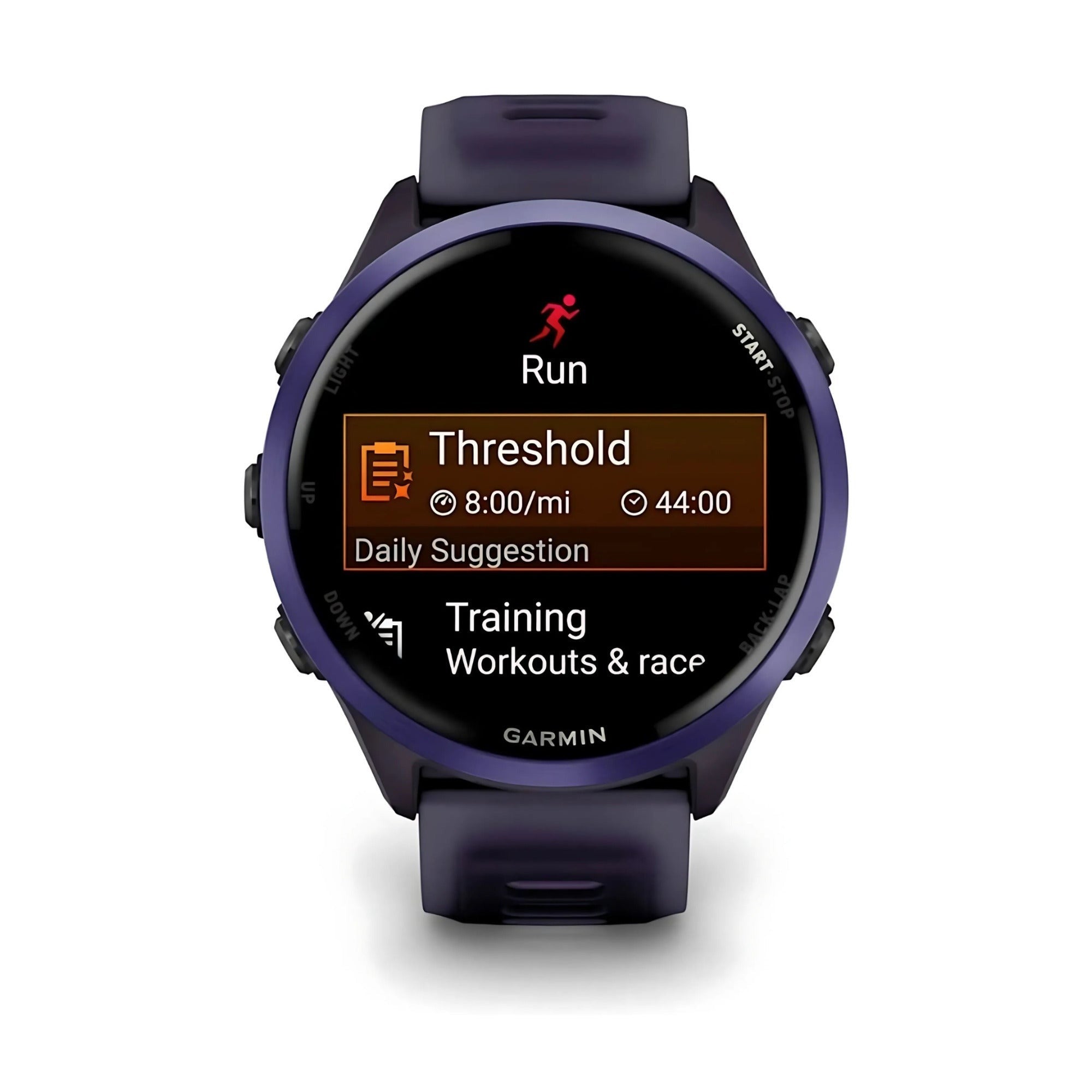 Garmin Forerunner 570 - 47mm Indigo Aluminum Bundle with Clip-On Flashlight