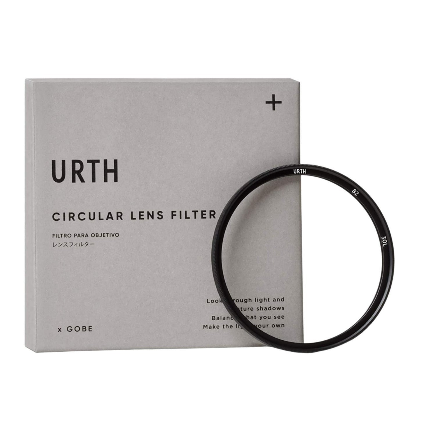 Urth 82mm German B270 SCHOTT Optical Glass 30-Layer Nano Coating Double Threaded UV Filter Plus+