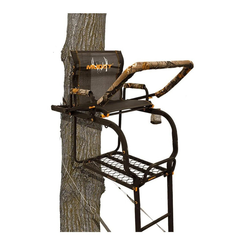 Muddy 20' Odyssey XTL Ladder Tree Stand with Tree-Lok System (350 lb. Capacity)