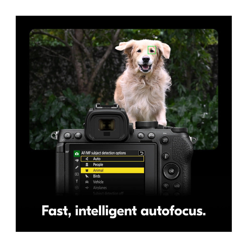 Nikon Z5II Full Frame Mirrorless Camera with Z 24-70mm F4 S Lens 4K UHD 24.5MP AI Autofocus (Black)