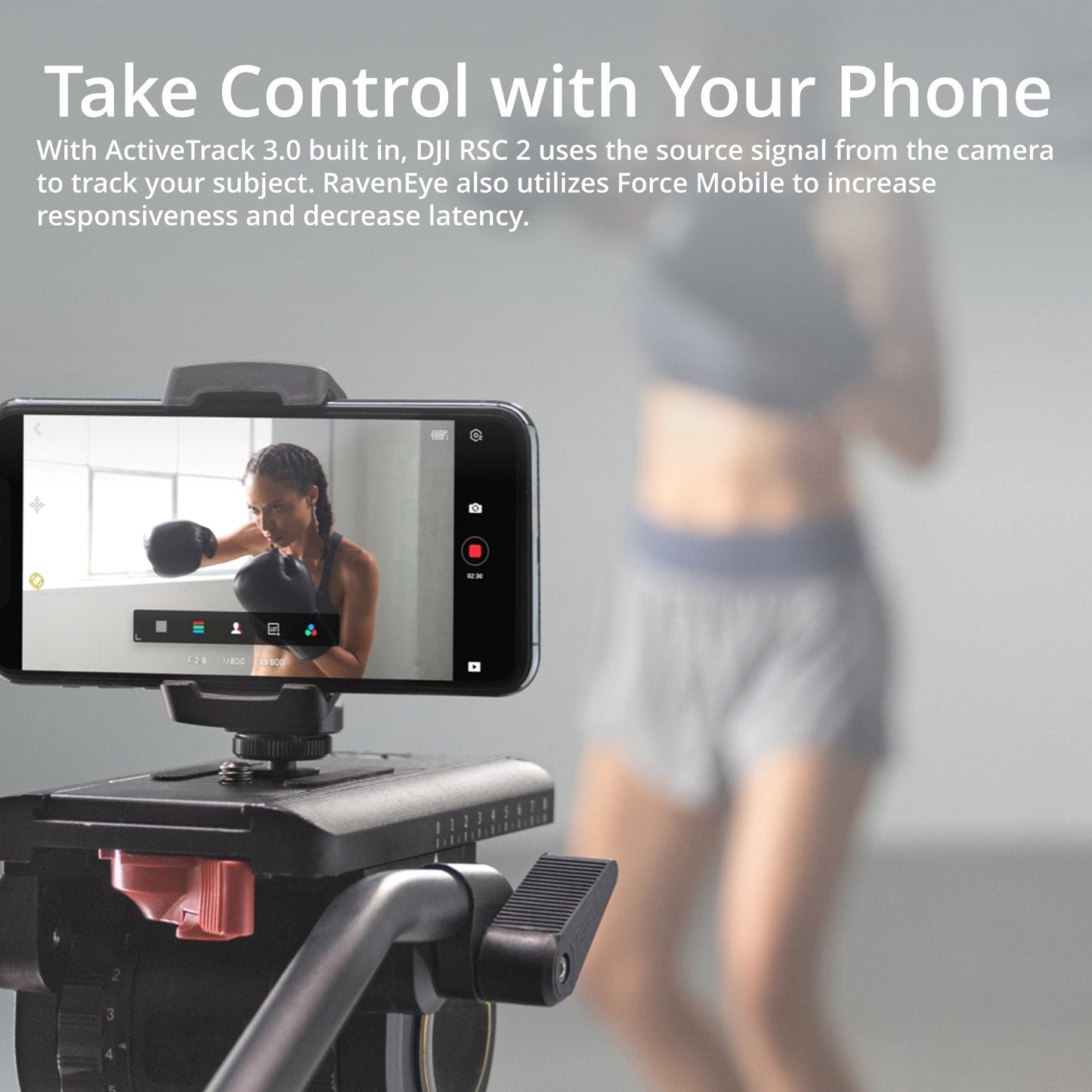 DJI RSC 2 Gimbal Stabilizer with Weatherproof Hard Case - Gimbal Stabilizer with 1'' OLED Screen