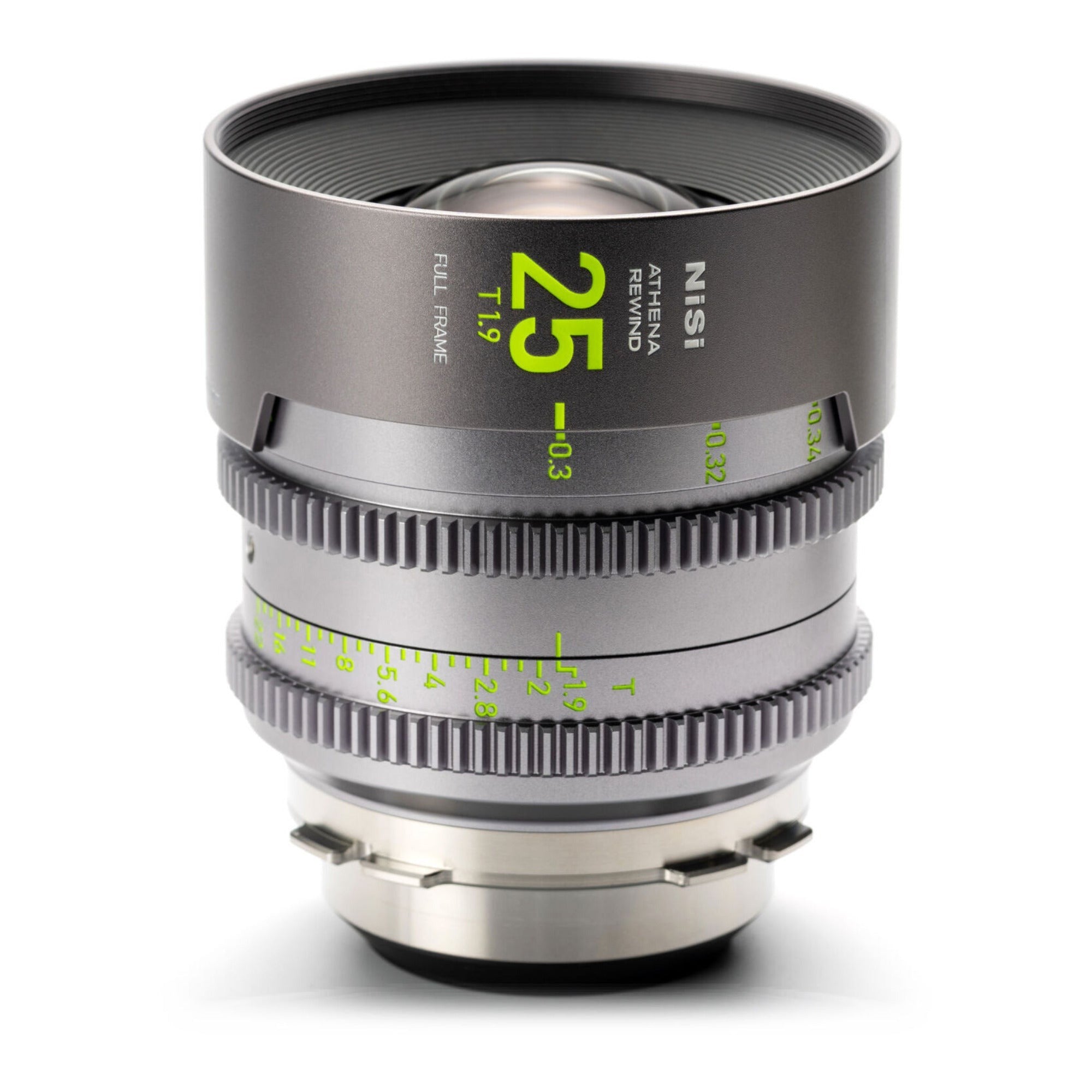 NiSi ATHENA PRIME Rewind Full Frame Cinema Lens Kit with 5 Lenses (14mm, 25mm, 35mm, 50mm, 85mm) and Hard Case (PL Mount)