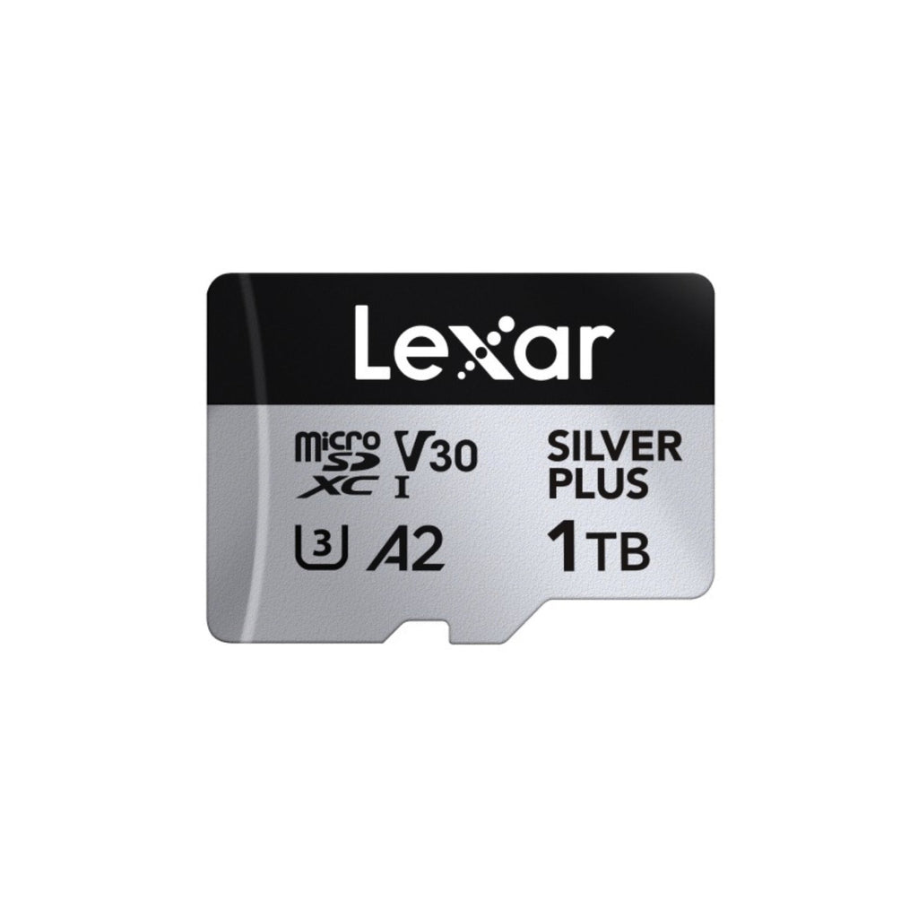 Lexar 1TB Professional SILVER PLUS UHS-I microSDXC Memory Card with SD Adapter