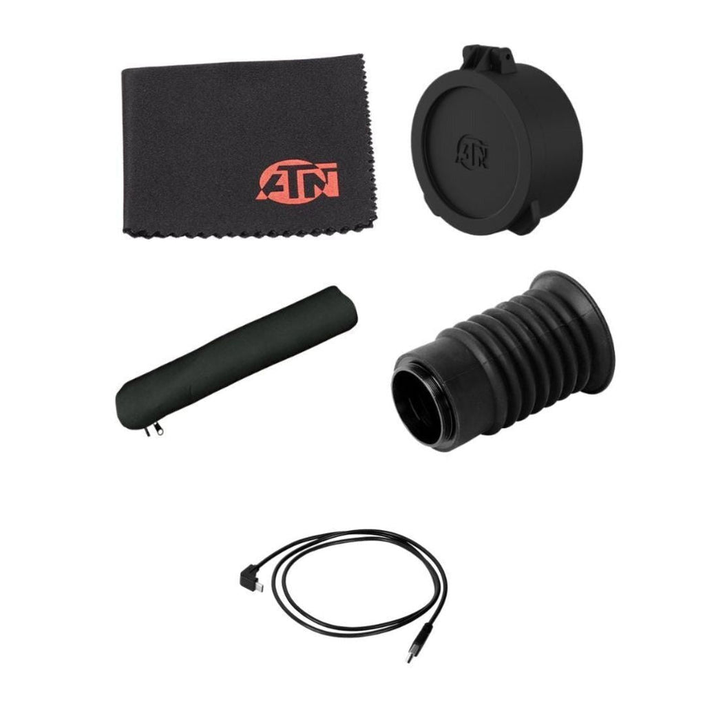 ATN ThOR LTV 4-12x 640x480 12 Micron Ultra-Light Thermal Rifle Scope with Video Recording (Black)