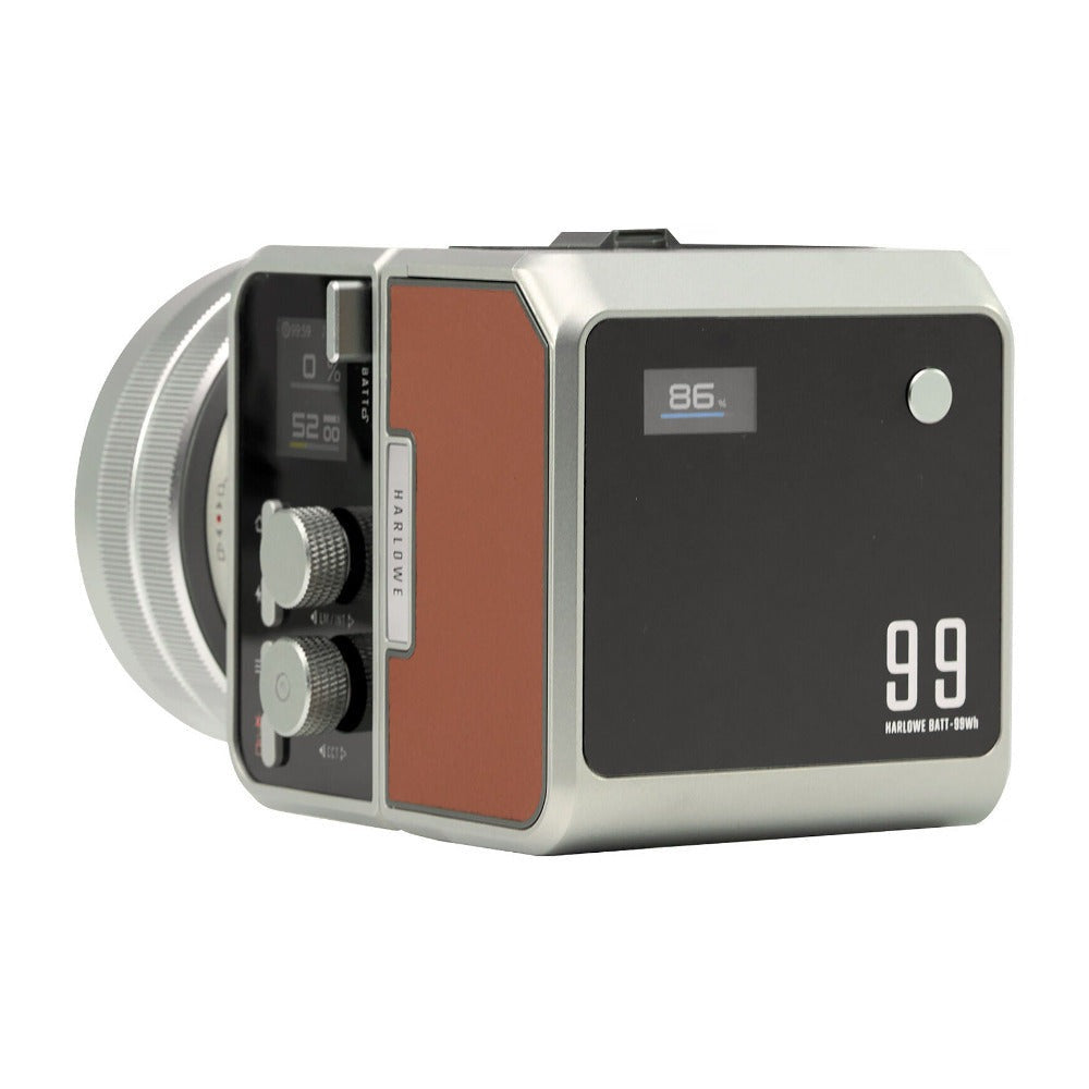 Harlowe Mini Max Bi-Color LED Monolight Creator Kit (Brown Faux Leather)