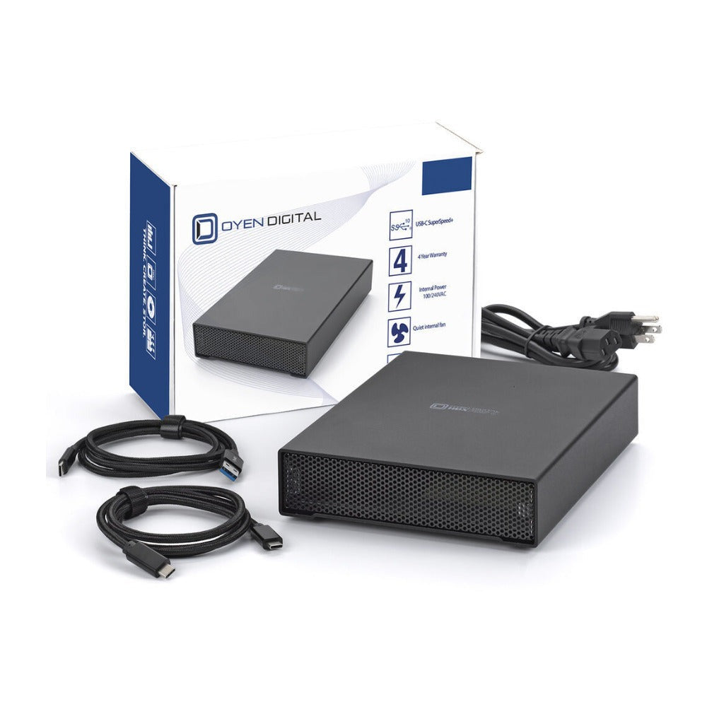 Oyen Digital 20TB HDX Pro C USB-C 3.2 Gen 2 External Enterprise Hard Drive