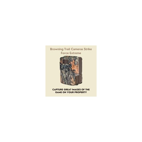 Browning Trail Cameras Strike Force Extreme 16 MP Game Camera (2-Pack) Bundle