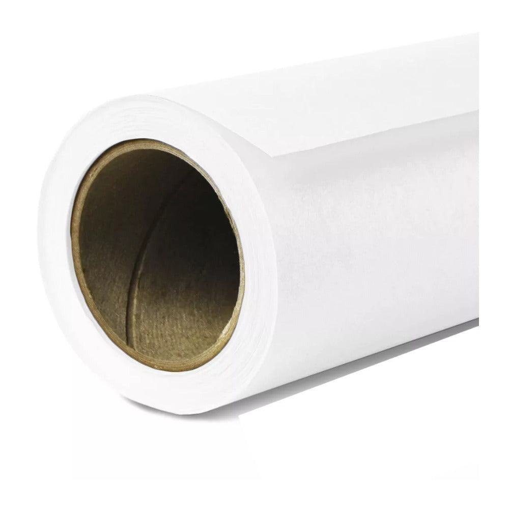 Savage Widetone Seamless Background Paper (#66 Pure White, 107-Inch x 36-Feet)