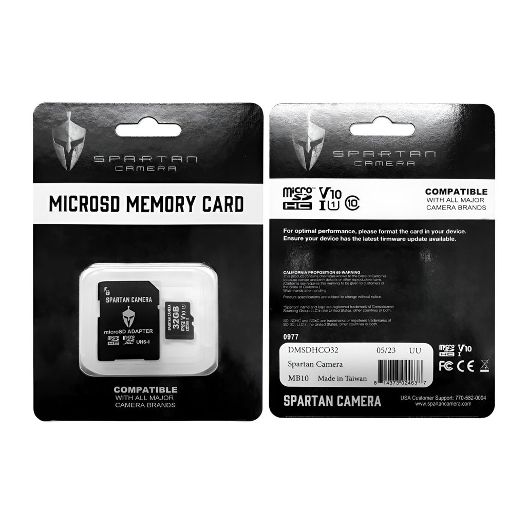 Spartan 32GB Micro Memory Card (8 Pack) with Adapter and Card Reader Bundle