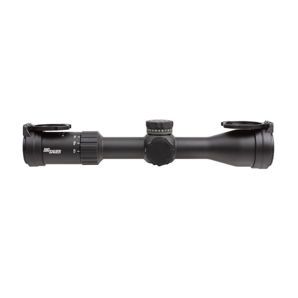 Sig Sauer WHISKEY4 3-12x44mm 30mm Tube SFP Riflescope (Black)