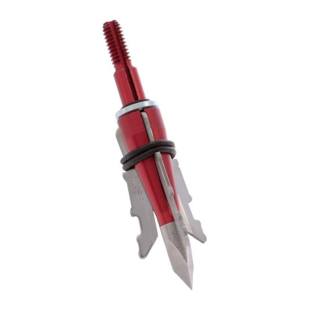 Wasp Jak X 100 Grain Mechanical Broadhead Crossbow Arrow 3 Pack