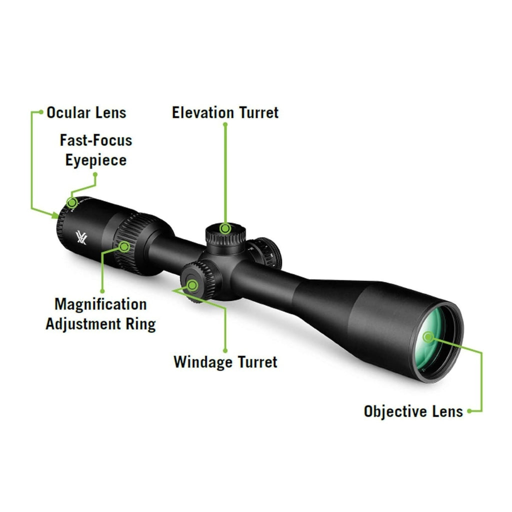Vortex Optics Crossfire HD 2-7x32 SFP V-Plex MOA Reticle Bundle