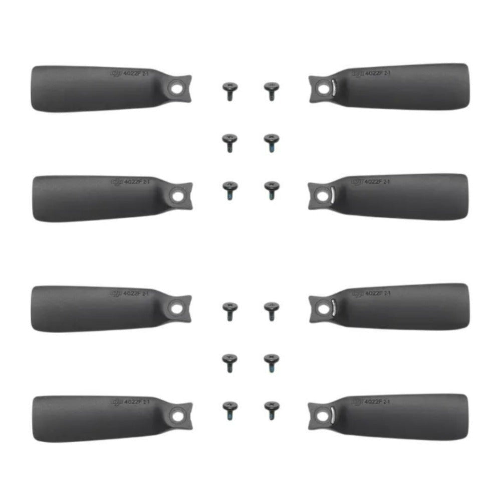 DJI Flip Propellers Pair with Screws for Aerodynamic Efficiency and Minimal Noise