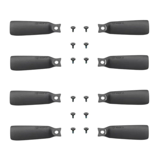 DJI Flip Propellers Pair with Screws for Aerodynamic Efficiency and Minimal Noise