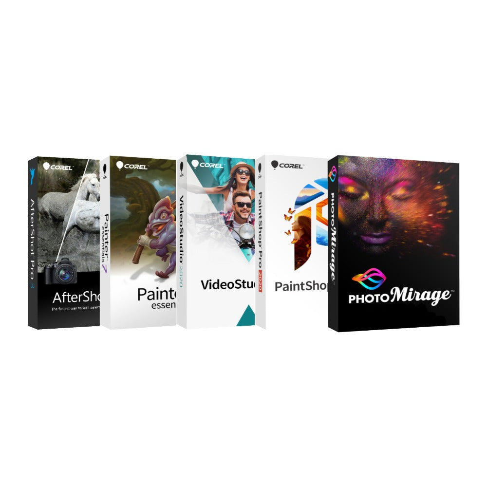 Corel Photo, Video, and Art Deluxe Software Suite v4.0 with Photo Mirage