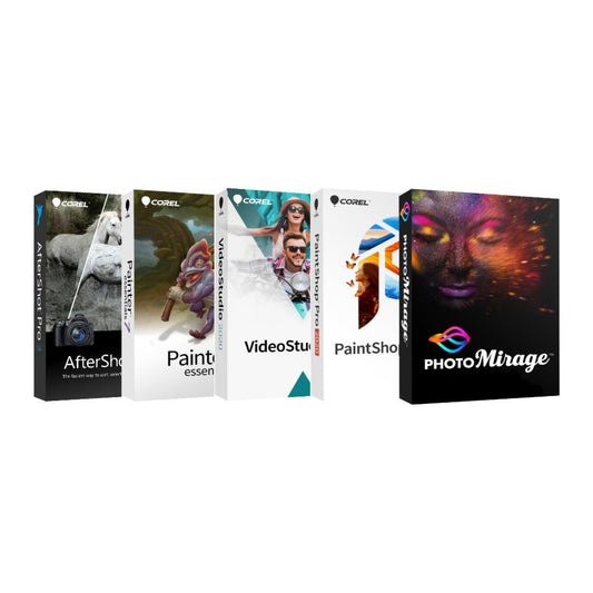 Corel Photo, Video, and Art Deluxe Software Suite v4.0 with Photo Mirage