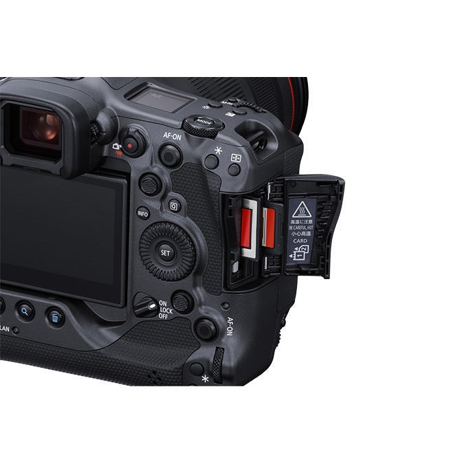 Canon EOS R3 Mirrorless Digital Camera Body with Memory Card and Bag Bundle