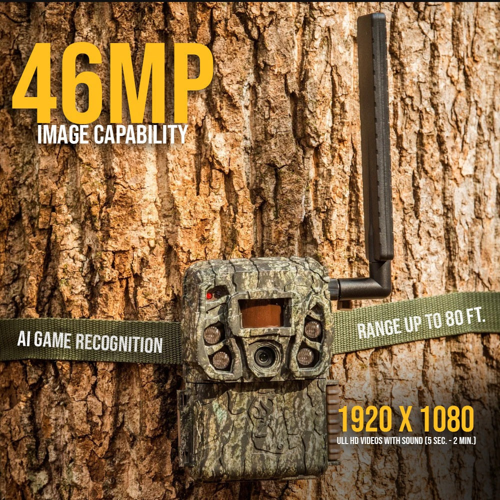 Browning Trail Camera - Defender Wireless Vision Pro HD AI 46MP Bundle