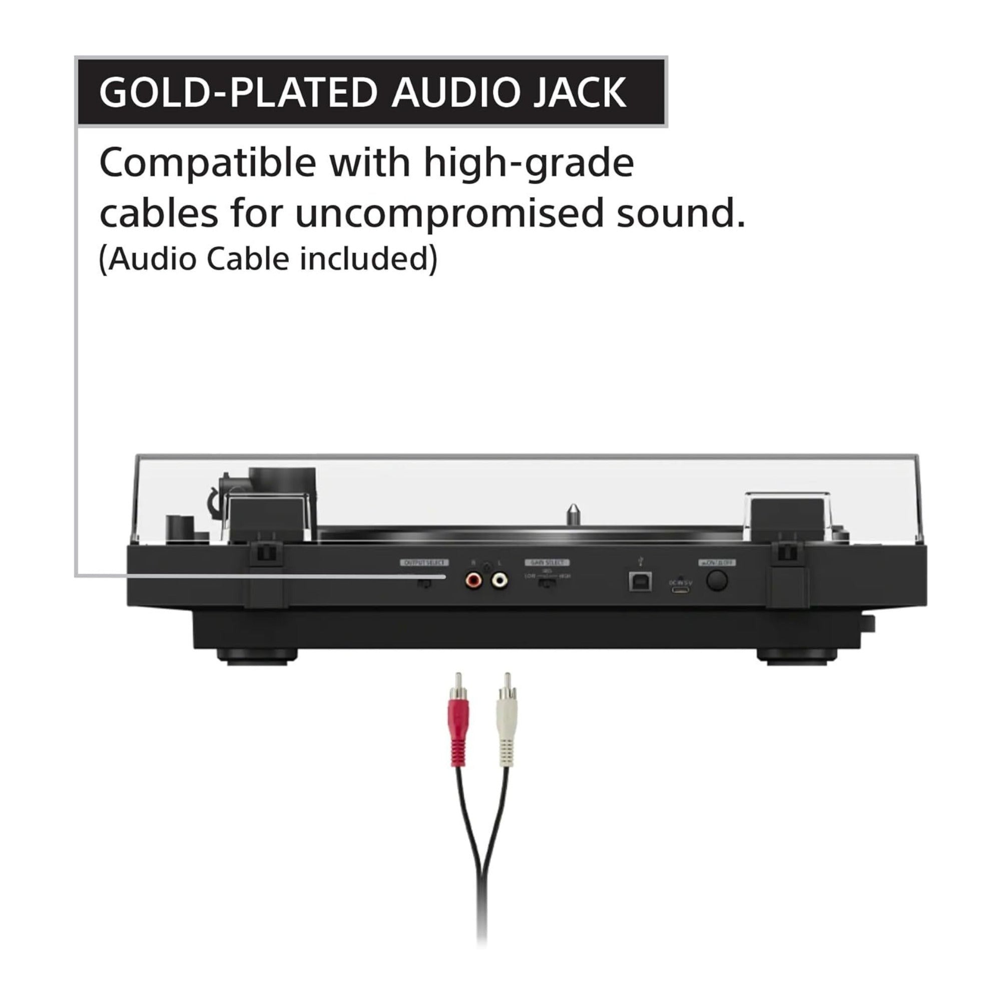 Sony PS-LX5BT Full Auto Premium Wireless Bluetooth Turntable (2026 Model)