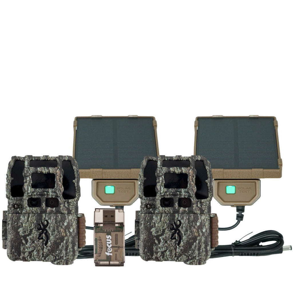 Browning Trail Camera Dark Ops Pro DCL NANO with Solar Power Pack, Card Reader