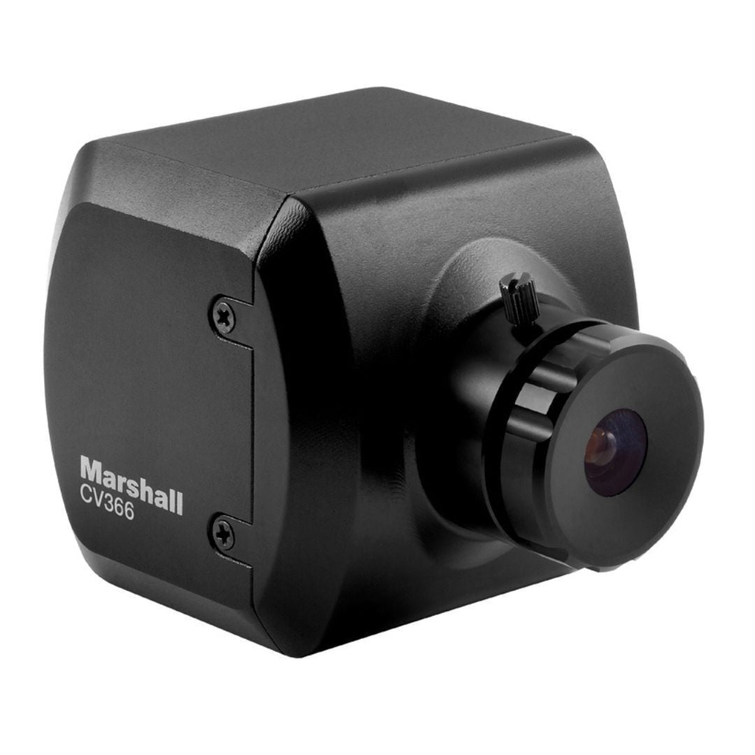 Marshall CV366 Compact Genlock Camera with 3G-SDI and HDMI Output and 2.2MP Sony CMOS Image Sensor