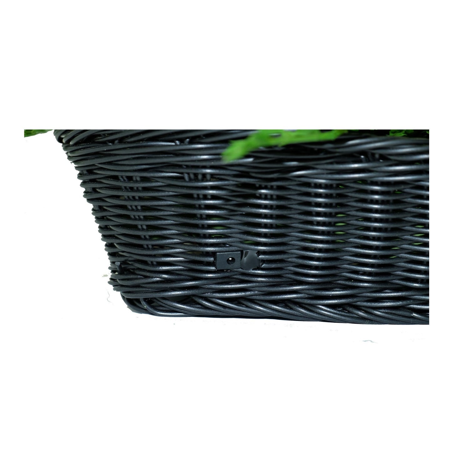 Mini Gadgets Bush Baby Faux Plant in Wicker Basket with Wi-Fi Hidden Camera