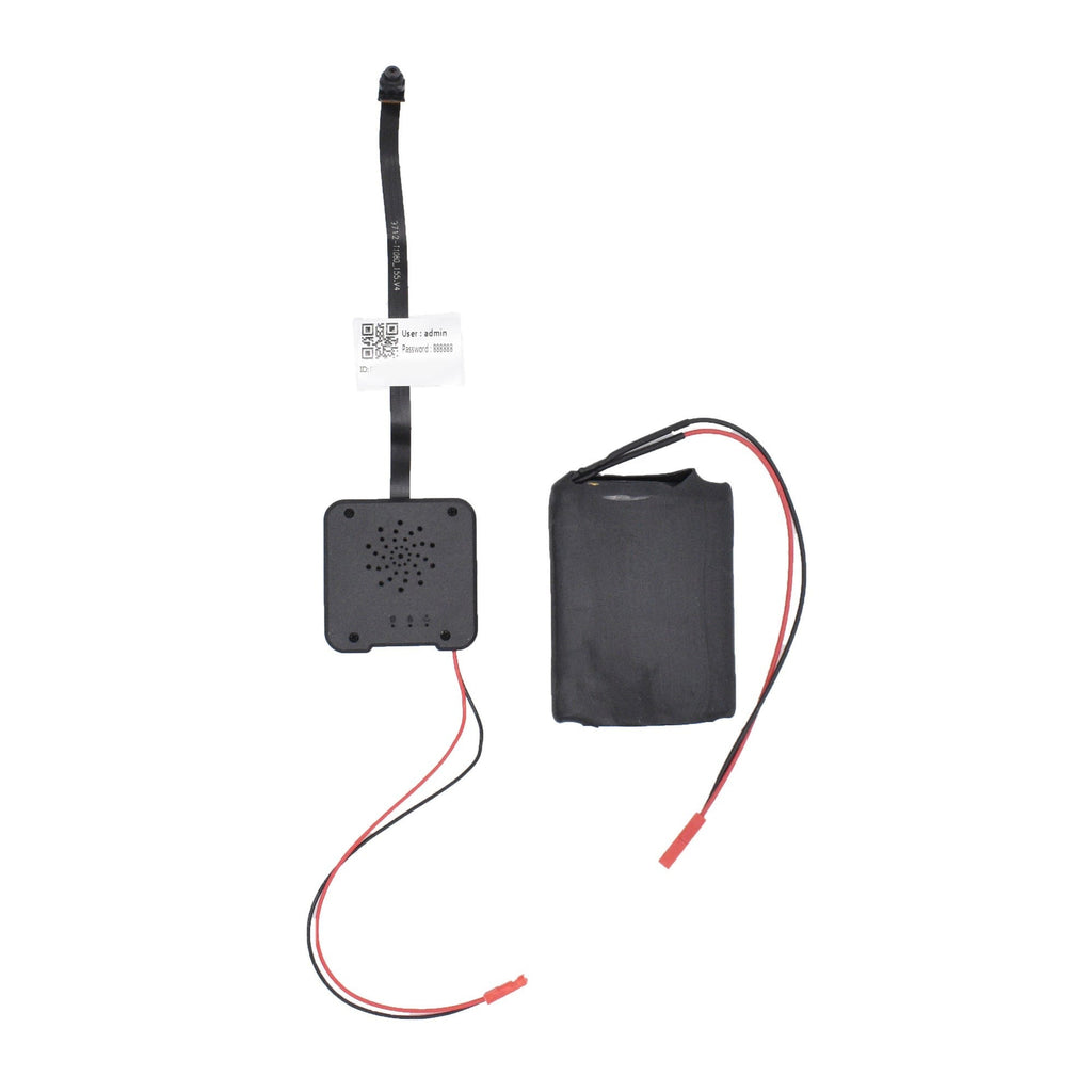 Mini Gadgets DIY Wi-Fi 1080p Hidden Camera Kit with Battery and AC Power