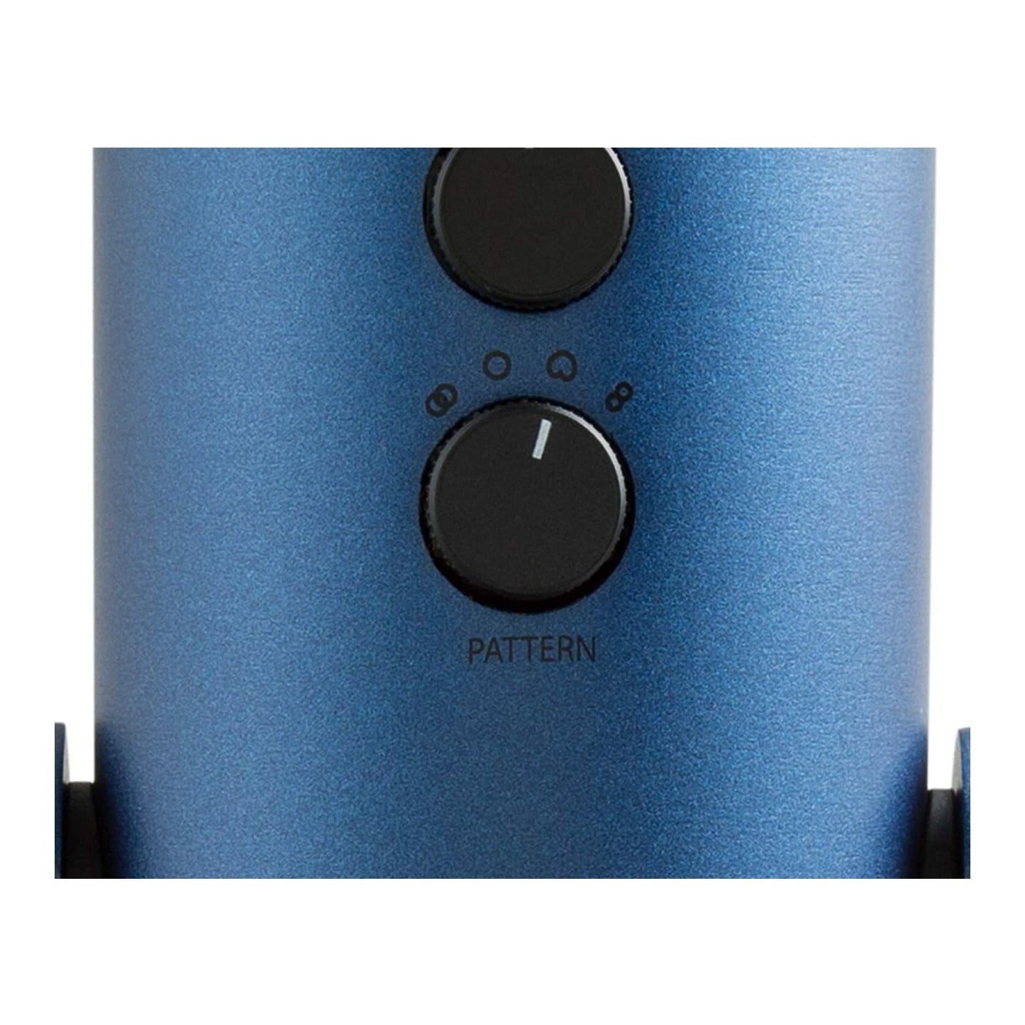 Blue Microphones Yeti USB Microphone (Midnight Blue) with Knox Gear Pop Filter (Large) Bundle