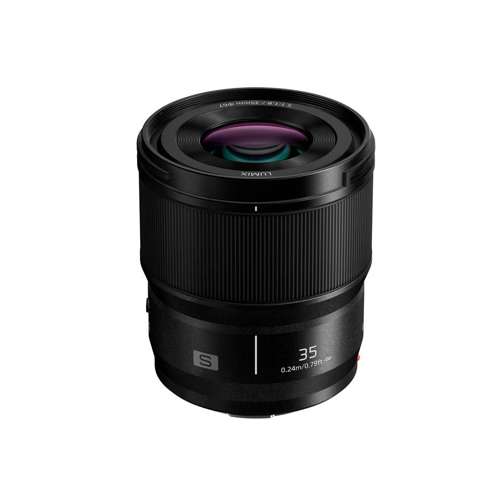 Panasonic Lumix S 35mm f/1.8 Lens, L-Mount, Black (Certified Refurbished)