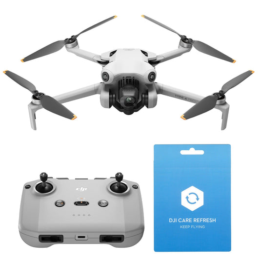 DJI Mini 4 Pro Drone Bundle with RC-N2 Controller and Care Refresh 2-Year Plan Card