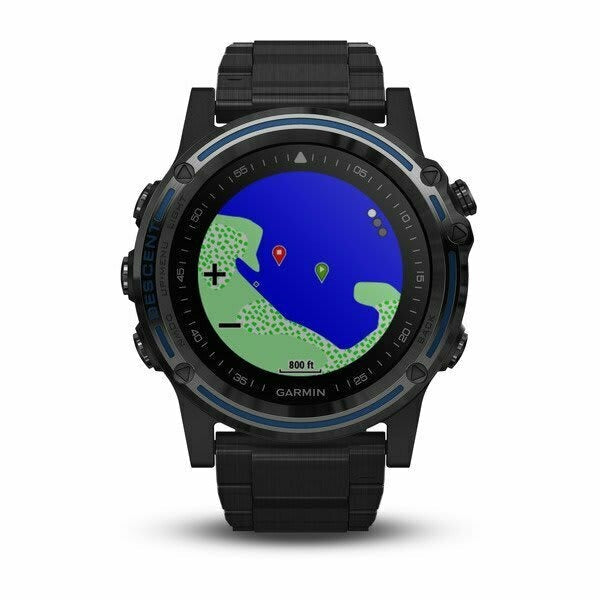 Garmin Descent Mk1 Watch-Sized Dive Computer Gray Sapphire with Titanium Band