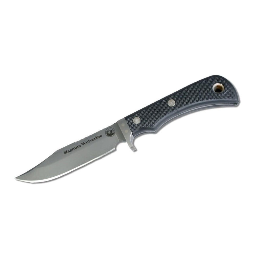 Knives Of Alaska 9.5-Inch Magnum Wolverine SureGrip Hunting Knife (Black)