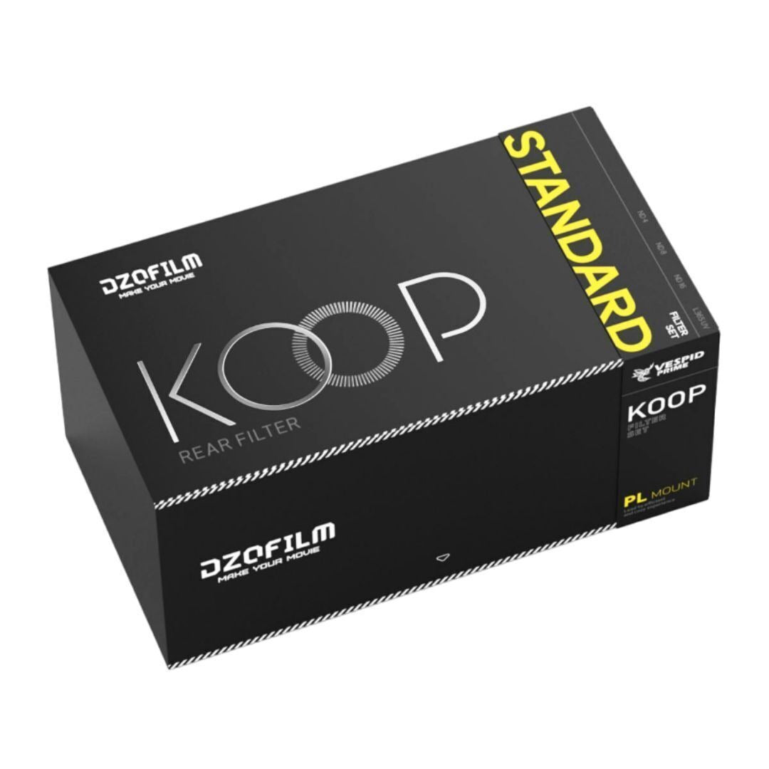 DZOFilm Koop Rear Filter Standard Set for Vespid Prime and Catta Ace PL Mount Lenses (Black)